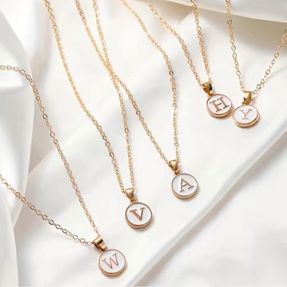 Personalized Intial Charm Necklace - Picture 1 of 7